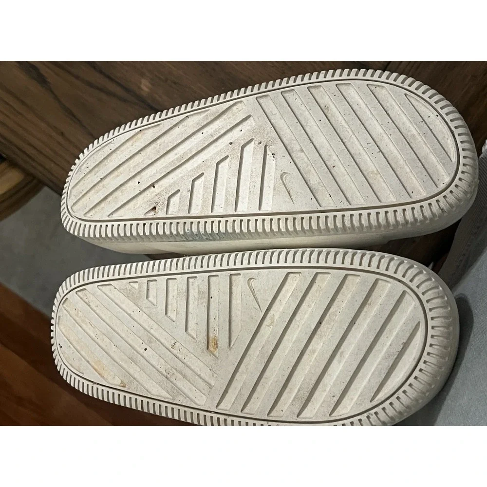 Nike Calm Slides Sandals Men's Size 7/ Women's 9 DX4816-100 White